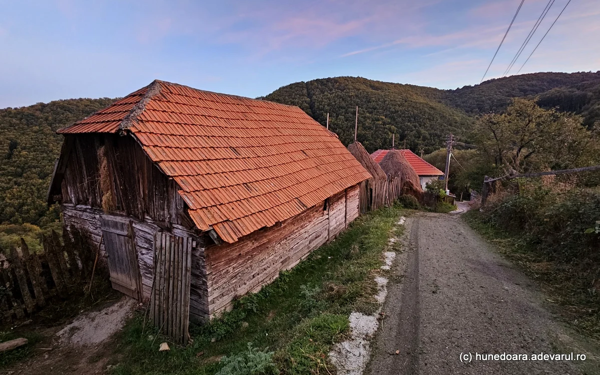 Case din satul Arănieș. Foto: Daniel Guță. ADEVĂRUL