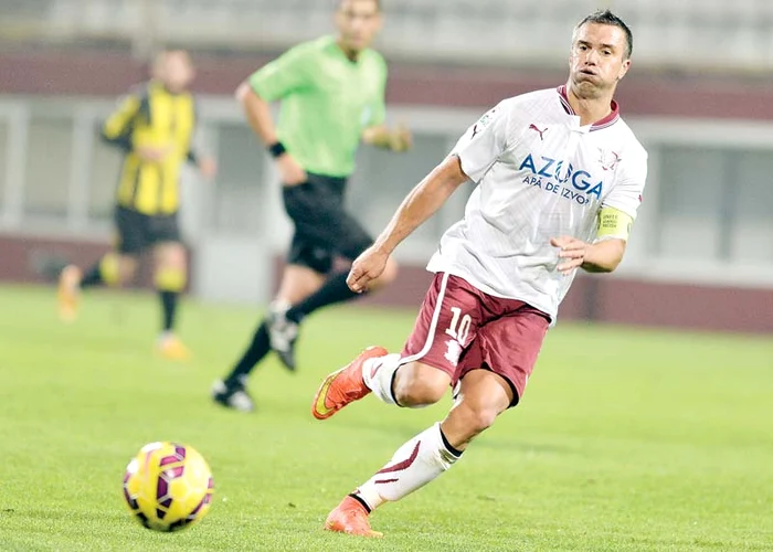 
    Pancu a părăsit  Rapidul pentru a juca  din nou în Liga I Foto: Mediafax  