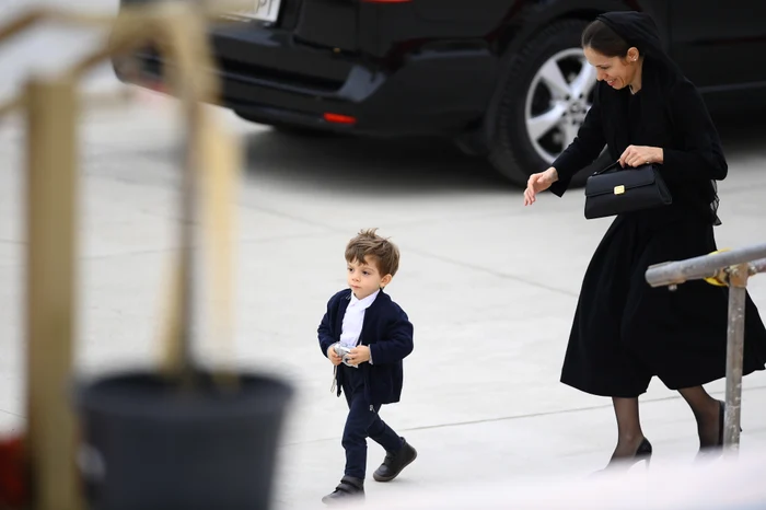 Antim, fiul de 3 ani al președintelui Nicușor Dan. Foto: Inquam Photos