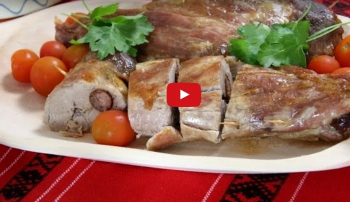 Muşchiuleţ cu legume  