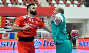 humet javier DINAMO BUCURESTI FUCHSE BERLIN, LIGA EUROPEANA EHF (8 12 2020) jpg