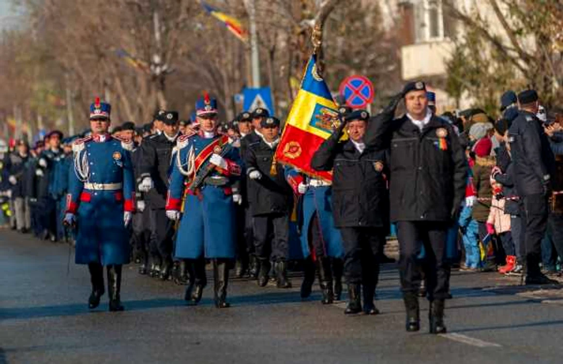 Jandarmii vor fi prezenţi la parada de 1 decembrie FOTO IJJ Călăraşi