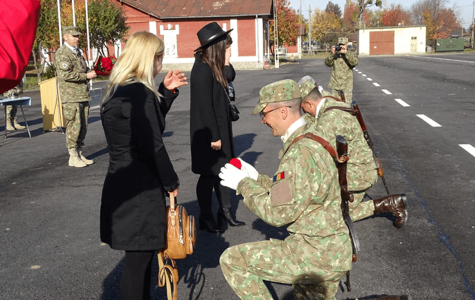 Dragoste şi patrie. Un altfel de jurământ, după cel militar, la Baza Logistică Zargidava, în Neamţ