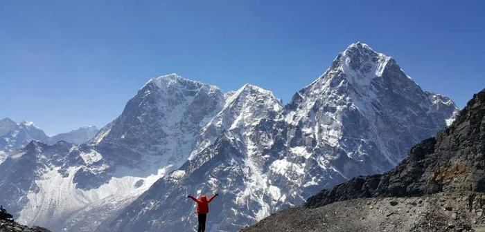 Turişti pe Himalaya FOTO arhivă personală Alexandra Mazilu