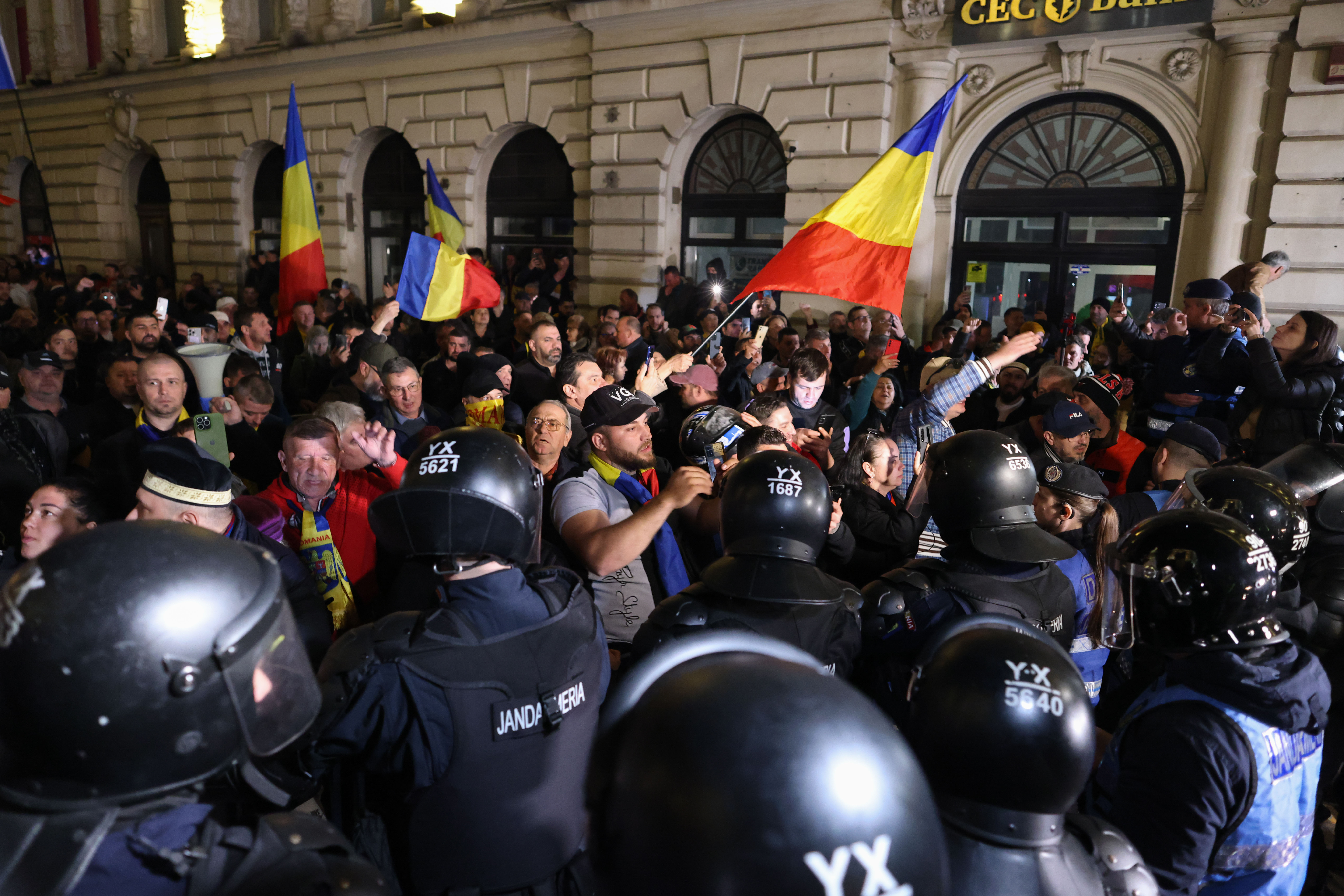 Protest susținere Călin Georgescu FOTO: Inquam photos