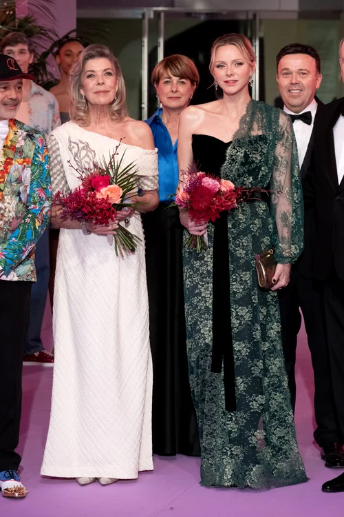 Prințesa Charlene și Prințesa Caroline la Balul Rozelor din Monaco 2025   GettyImages 2207546078 jpg