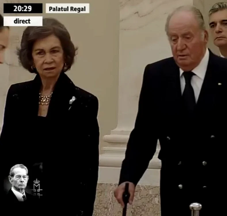 Regina Sofia și Juan Carlos, la căpătâiul verișorului preferat