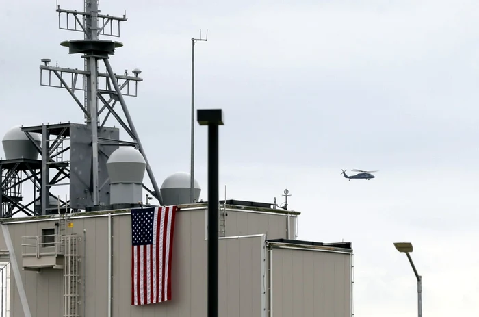 Baza militara aeriană Deveselu - România. Sistem antirachetă SM-3. FOTO EPA-EFE