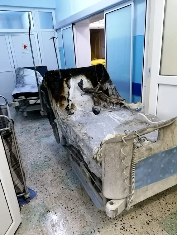 În incendiul de la Secţia ATI au decedat zece persoane FOTO Adevărul.ro