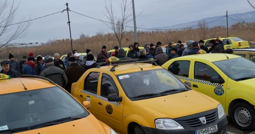 protest taximetristi vaslui