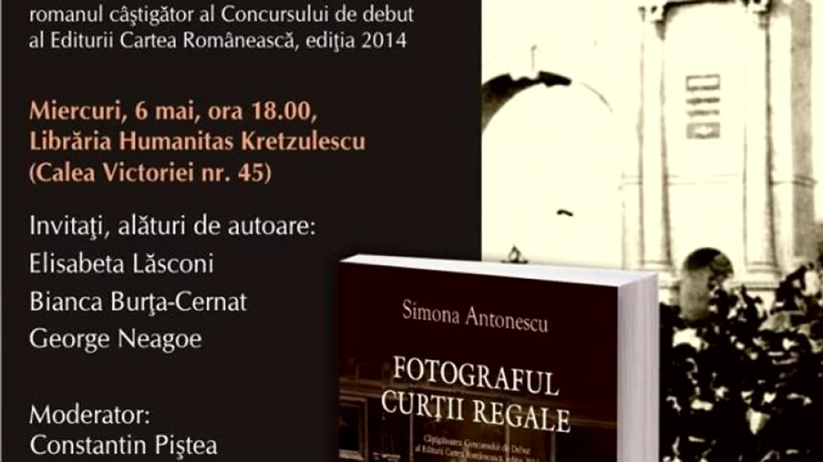 Lansare la Bucureşti: Fotograful Curţii Regale, de Simona Antonescu jpeg