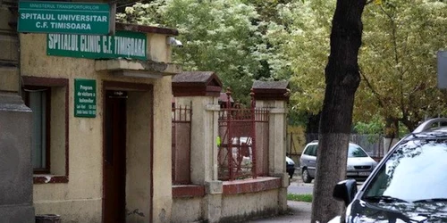 Spitalul CFR Timisoara FOTO pressalert.ro