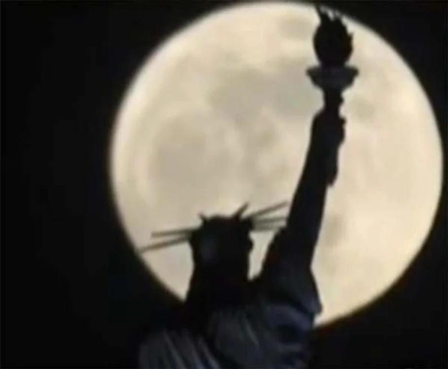 
    Super Luna (Captură: RTV)  