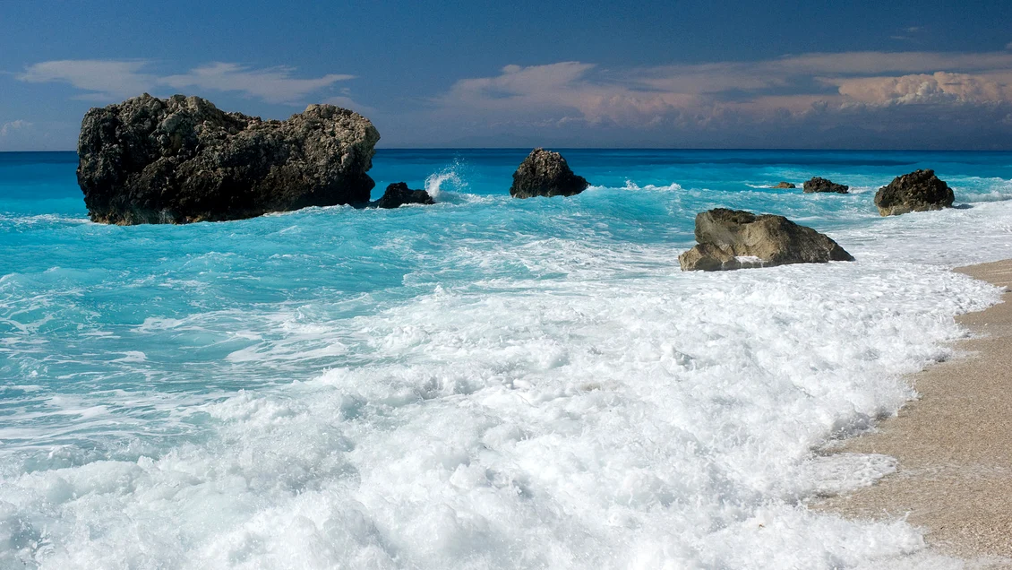 Insula Lefkada - arhiva foto