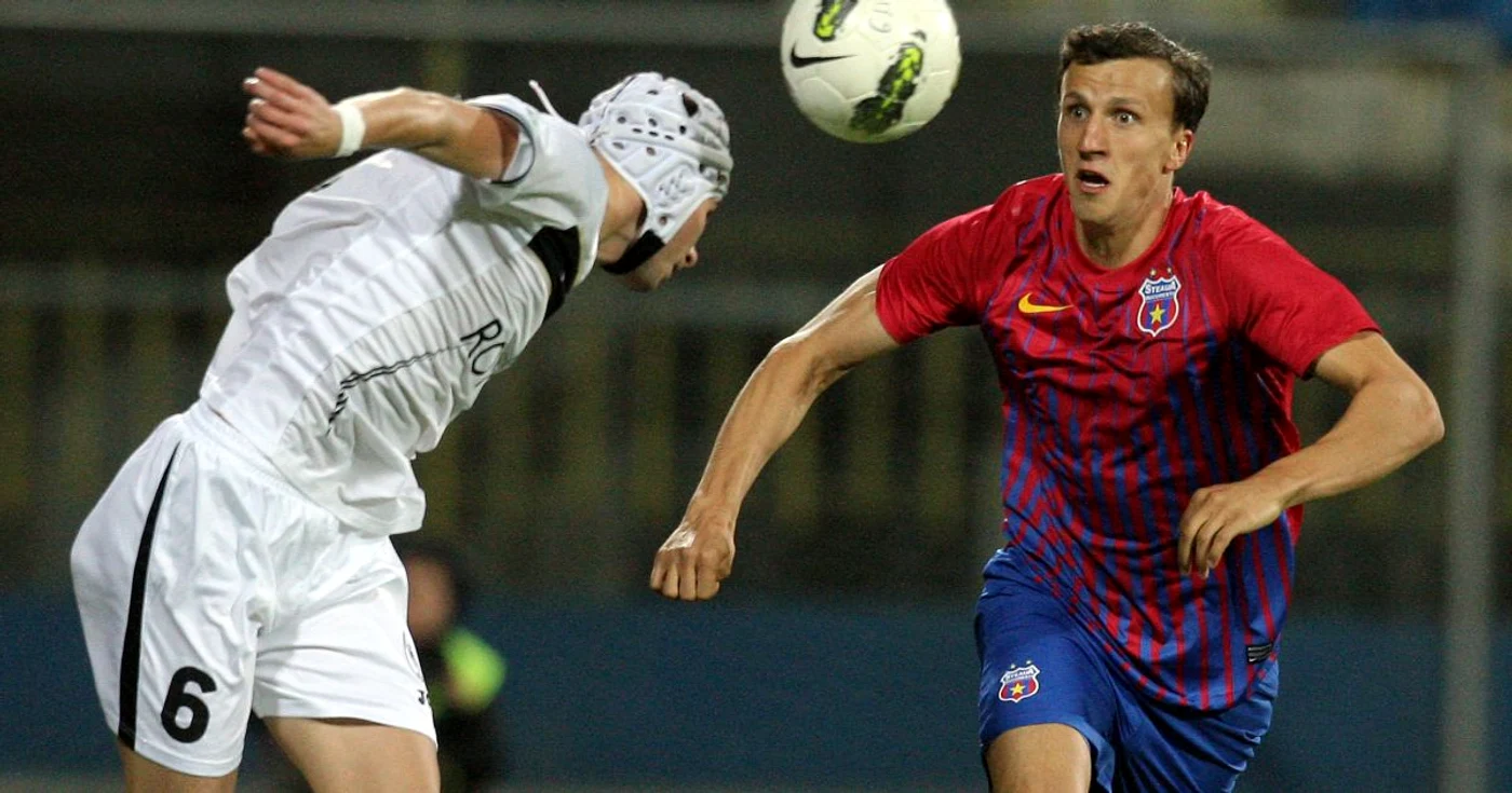 Steaua a disputat meciul etapei a patra cu Gaz Metan Mediaş. FOTO Mediafax