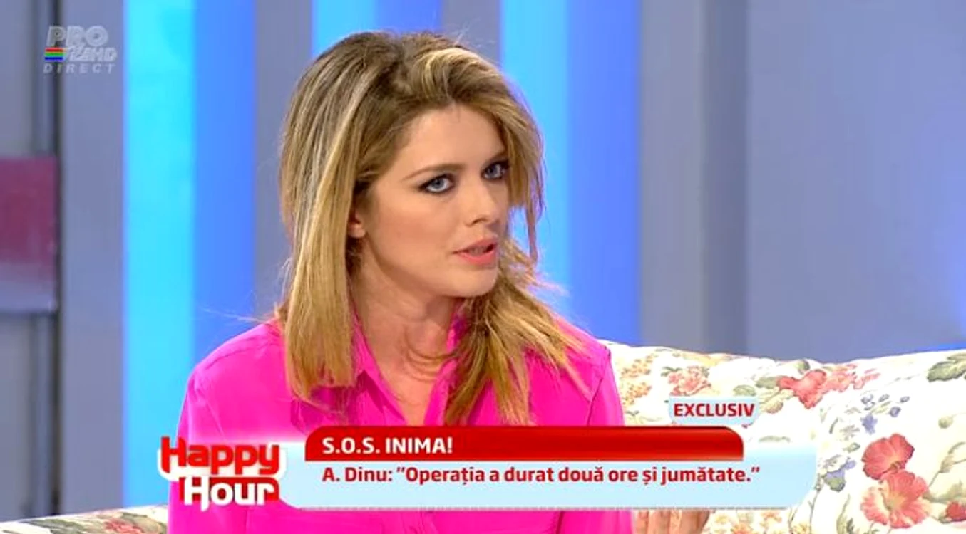 Alexandra a stat de vorbă foarte deschis cu Cătălin Măruţă (captură: PRO TV)