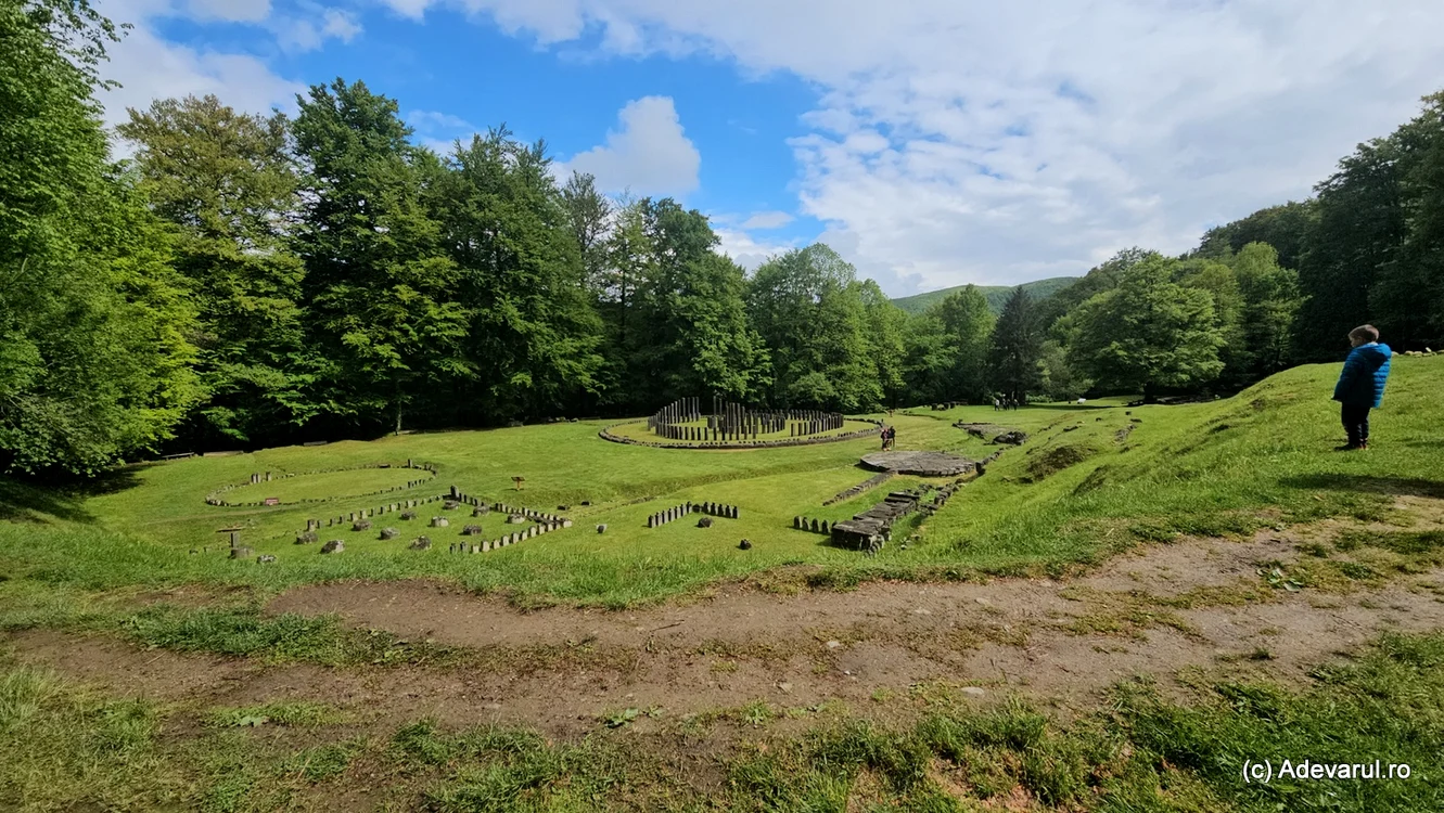 Sarmizegetusa Regia. Terasa a XI-a. Foto: Daniel Guță. ADEVĂRUL
