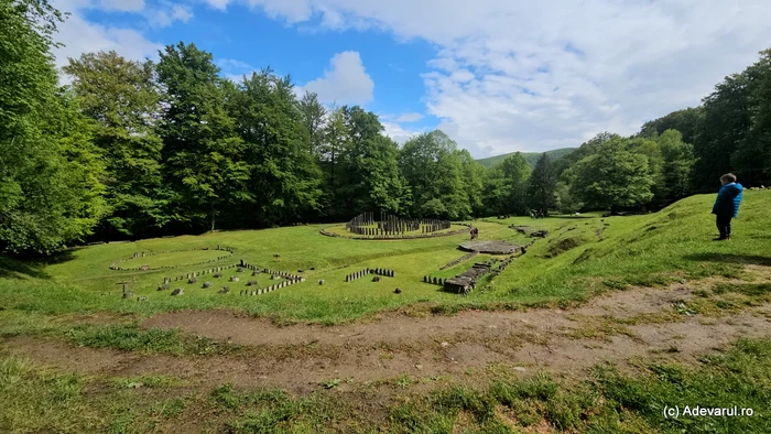Sarmizegetusa Regia. Terasa a XI-a. Foto: Daniel Guță. ADEVĂRUL