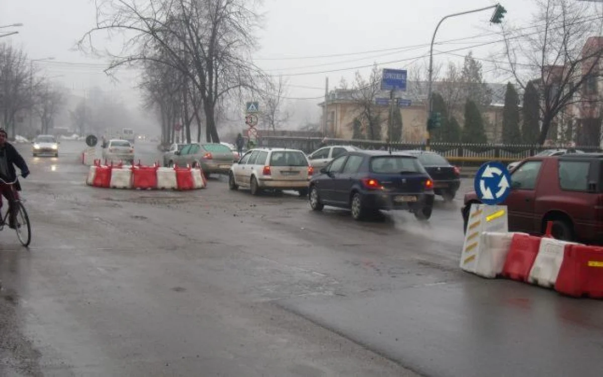 Sensul giratoriu de la Comcereal va fi finalizat până în toamnă