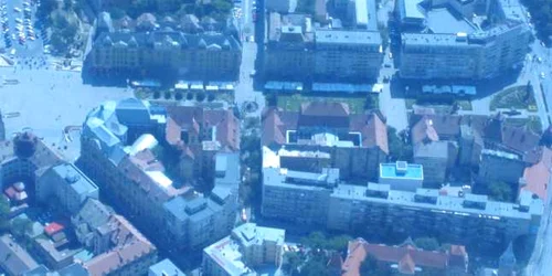 Imagine aeriană cu Timişoara caniculară Foto