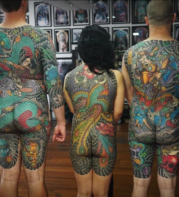 Maestru italian aduce tatuaje japoneze în stil Irezumi la Timișoara Maestru italian aduce tatuaje japoneze în stil Irezumi la Timișoara