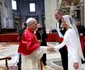 Regina Letizia, Regele Felipe și Papa Leon 