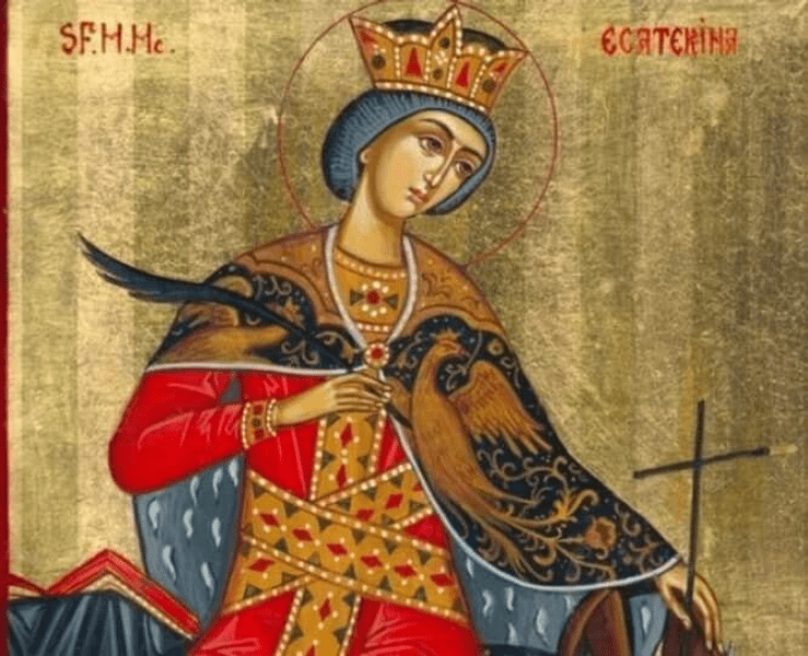 Sfânta din calendarul ortodox considerată nebună. Se spune că Sf. Ecaterina e sora sfântului Nicolae