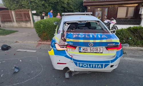 masina de politie lovita png