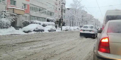 Iaşiul sub zăpada FOTO Radar Oficial Iaşi