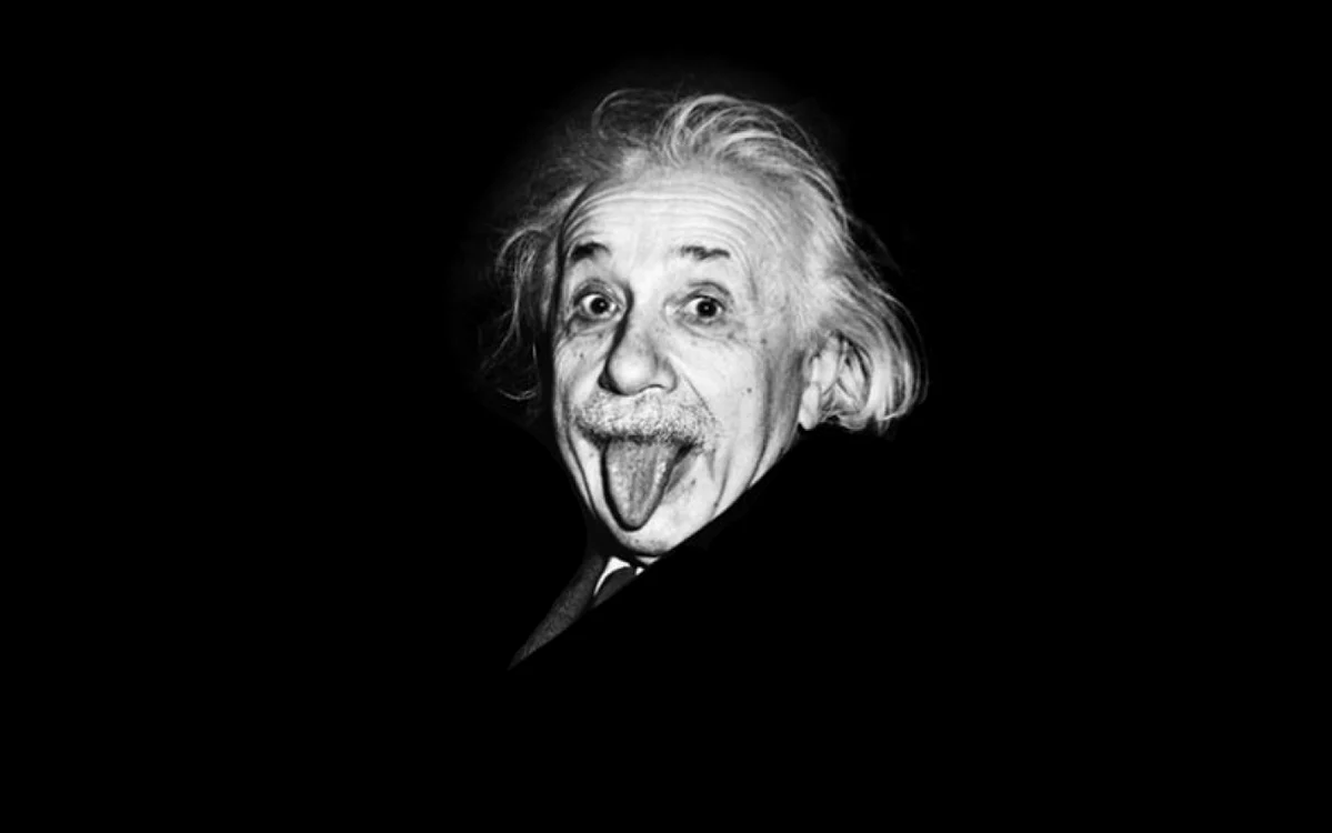 Imaginea în care Albert Einstein scoate limba este cel mai celebru portret al unui om de ştiinţă