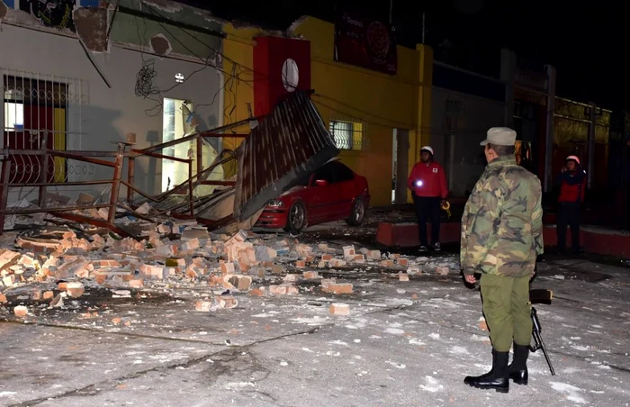 Cutremurul din Guatemala a produs pagube materiale în special în sud-vest Foto: EPA