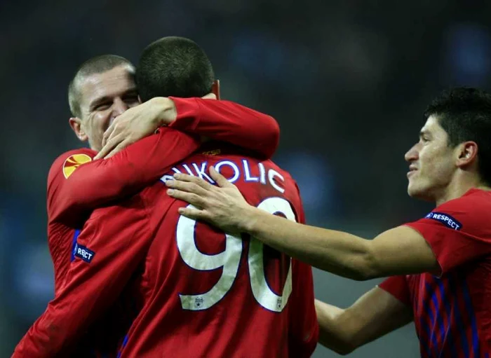 Steaua s-a calificat în ”16”-imile Ligii Europa. 3-1 cu Larnaca * Foto; Petrică Tănase