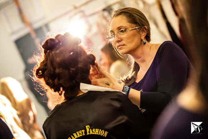 Florina Mărcuţă a fost desemnată cel mai bun make-up artist al anului, la Bucharest Fashion Week