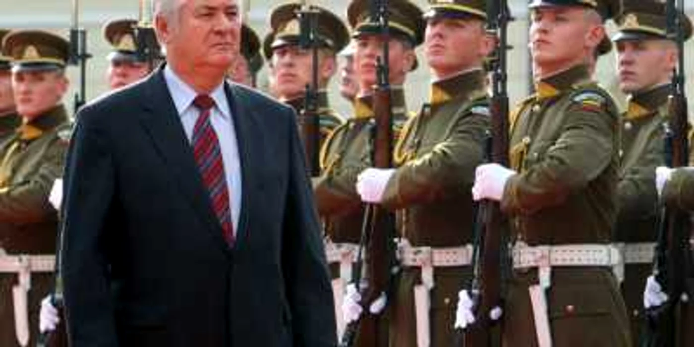 Vladimir Voronin, liderul Partidului Comuniştilor din Republica Moldova FOTO Mediafax/AFP