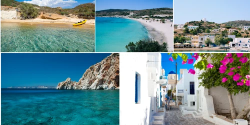 Kimolos Grecia una dintre insulele Ciclade Foto Colaj Kimolos Island & Greeka com