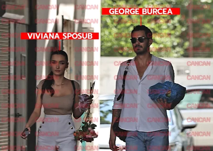 Cei doi au fost surprinși împreună, vineri / Foto: Captură video cancan.ro