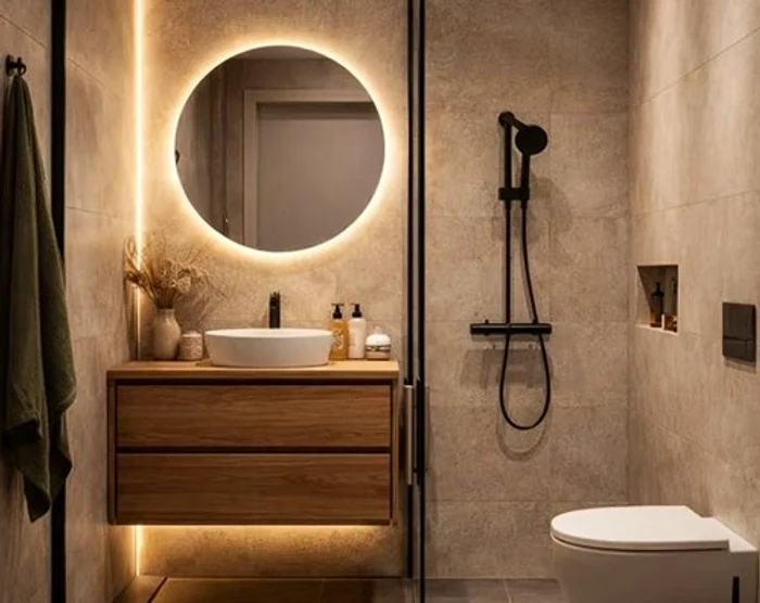 VIDEO „Chiuveta în duș”. Experiment inedit: un tânăr bucureștean a apelat la inteligența artificială pentru renovarea băii