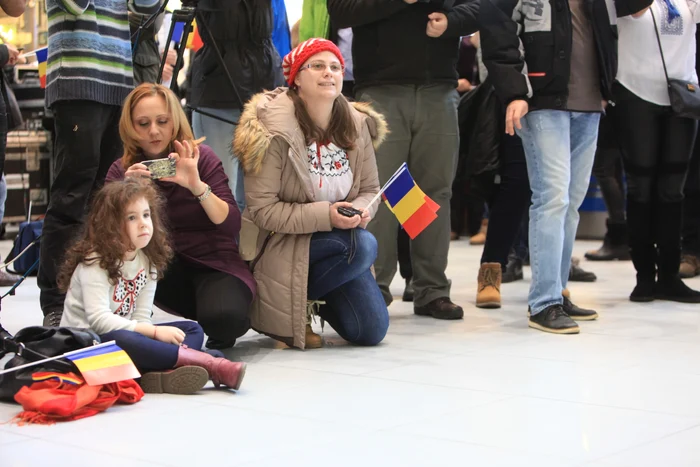 Această pasageră a fost în culmea fericirii, după ce a primit autograf de la Călin Goia