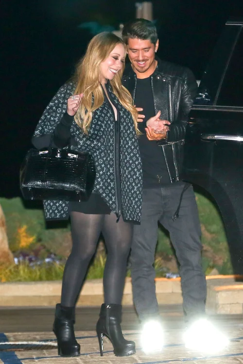 Mariah Carey and Bryan Tanaka leave Nobu after a romantic date night jpeg