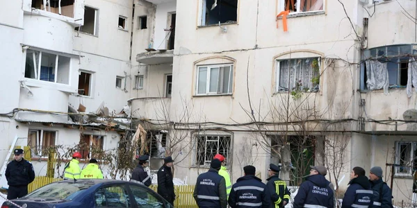 Foto arhivă. Explozie acumulare gaze într-un bloc