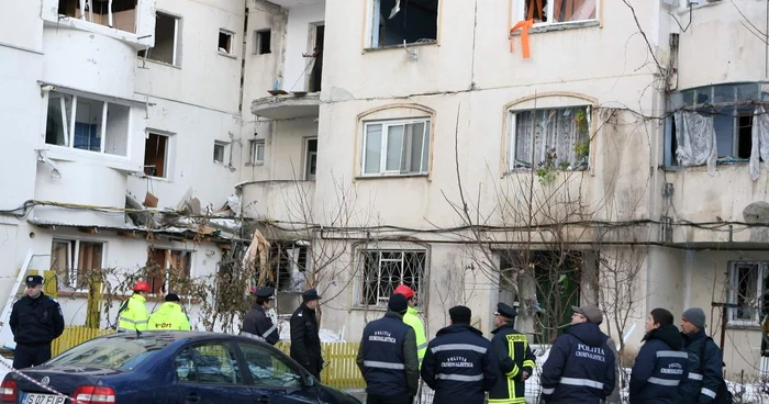 Foto arhivă. Explozie acumulare gaze într-un bloc