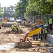 Lucrări rețele subterane în București FOTO Facebook / Primăria Municipiului Bucureşti