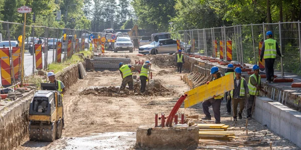 Lucrări rețele subterane în București FOTO Facebook / Primăria Municipiului Bucureşti