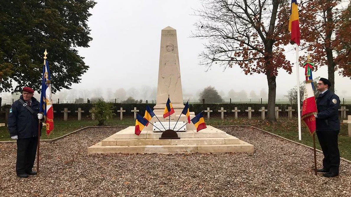 Ceremonie dedicată soldaților români morți în Alsacia și Lorena în Primul Război Mondial  jpeg