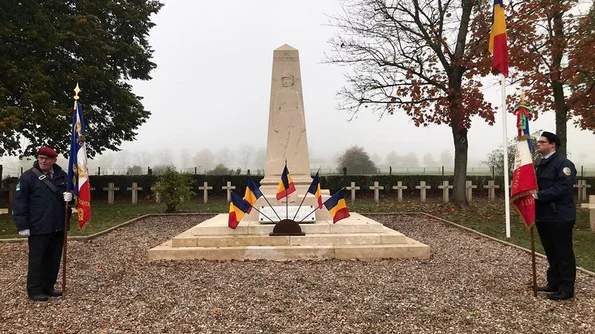 Ceremonie dedicată soldaților români morți în Alsacia și Lorena în Primul Război Mondial  jpeg