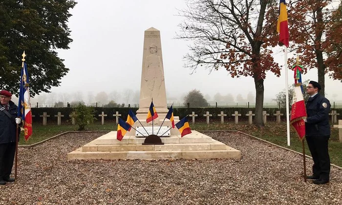 Ceremonie dedicată soldaților români morți în Alsacia și Lorena în Primul Război Mondial  jpeg