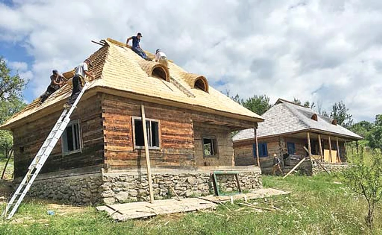 
    Casele se află în  Codrul Budesei  