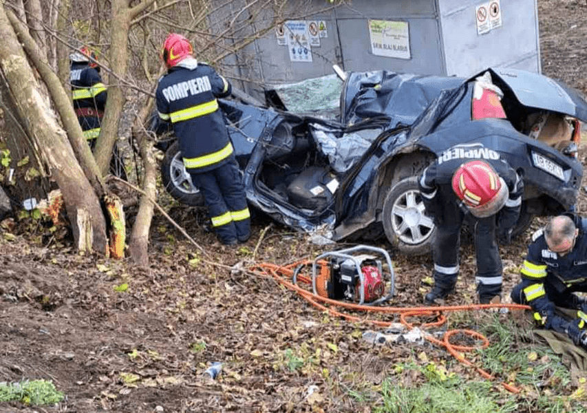 Tânăr de 18 ani, mort într-un accident în Alba. Abia își luase permisul auto VIDEO