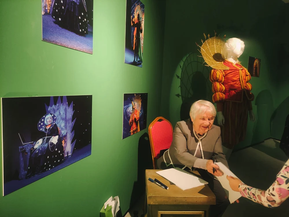 Alexandrina Halic, de vorbă cu copiii, la Art Safari Kids FOTO Adevărul