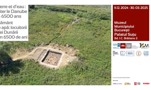 Expoziția „Pe pământ și pe apă: locuitorii Deltei Dunării acum 6500 de ani”